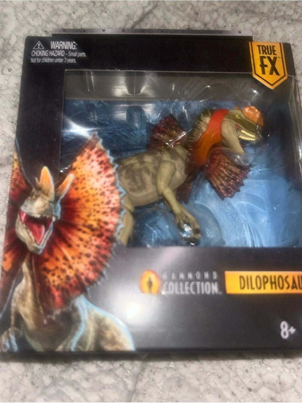 Mattel Jurassic World Hammond Collection Dilophosaurus Park 2026 New True FX